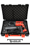 Assur Profesyonel 850W Darbeli Metal Şanzıman Kırıcı Delici Hilti Matkap