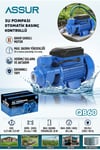 ASSUR Qb60 35m Basınç Yüksekliği 1 HP Bakır Sargı Elektrikli Santrifüj Pompa Su Motoru