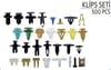  Klips Seti (500 Psc)