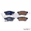  Honda Cıvıc 1.4I-1.5I-Cıty 02-Accord 2.0I/Rover 200-400 87-97 Arka Balata Fişli