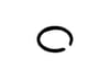  Genuine VW Securing Ring - 02A311321