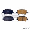  Ford Mondeo Iv 1.6/ Volvo S80 2.0İ 16V 06-07 Arka Balata Fişsiz