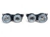 Полный комплект левых и правых фар Bmw E30 (кристально белый) 63121386753/63121386754