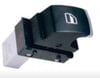  Tekli Cam Acma Anahtarı Golf 6ı/Leon Passat B8 14- (Kromlu) (Gri 3Pin)