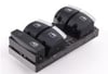  Switch, window regulator , Doors: 4, Driver side, Long (chrome plated) A-3/A-6 LEFT 0511