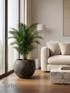 Küre Plastik Saksı 40x30 cm | Dekoratif Büyük SaksıPlastik Küre Saksı  40x30 cm ERS02