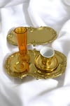 Yaren Style2 li Gold Paslanmaz Çelik Artnova Servis , Çay ,Kahve ,ikramlık Ve Çeyizlik Sunum Tepsisi2 li Gold Paslanmaz Çelik Artnova Servis, Çay, Kahve, ikramlık Ve Çeyizlik Sunum Tepsisi