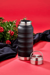 Yaren Style400 ml Siyah Paslanmaz Termos – Su, Meşrubat, Çay için | Okul, Kamp, İkram Kullanımı400 ml Siyah Paslanmaz Çelik Termos – Su, Meşrubat, Çay için | Kamp, Okul, Piknik, Servis & İkram