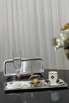 Yaren Style6'lı Lüx Paslanmaz Çelik Baton Çay, Kahve, Pasta, Servis, Dekoratif Çeyiz Sunum Tepsisi6'lı Lüx Paslanmaz Çelik Baton Çay, Kahve, Pasta, Servis, Dekoratif Çeyiz Sunum Tepsisi