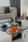 Yaren Style6'lı Lüx Paslanmaz Çelik Baton Çay, Kahve, Pasta, Servis, Dekoratif Çeyiz Sunum Tepsisi6'lı Lüx Paslanmaz Çelik Baton Çay, Kahve, Pasta, Servis, Dekoratif Çeyiz Sunum Tepsisi