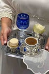Yaren StyleLüx 6 li Gümüş Kaplama Makaronluk Lokumluk Kahve Yanı SunumlukLüx 6 li Gümüş Kaplama Makaronluk Lokumluk Kahve Yanı Sunumluk