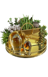 Yaren StyleNew Lüks Gold Metal Dekoratif Çanta SaksıNew Lüks Gold Metal Dekoratif Çanta Saksı