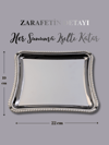 Royal Corda Paslanmaz Çelik Sunum Tepsisi | Yaren Style - Yaren Style