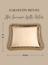 Royal Corda Paslanmaz Çelik Sunum Tepsisi | Yaren Style - Yaren Style