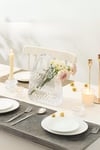 Yaren StyleKristal Cam Çanta Vazo - Şık ve Dekoratif Cam Vazo ModeliŞeffaf Kristal Cam Vazo - Çanta Şeklinde Dekoratif Vazo