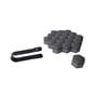 CAB 220652 - 6008962/13283158 | Opel İnsignia A Bijon Kapağı Kömür Metalik 21mm 20 Adet CABU