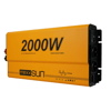 Mexxsun 12V Volt - 2000W Watt Ats Ups 220 şarjlı Tam Sinüs İnverter ( Ekranlı )