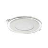 15Watt Sıva Altı Yuvarlak Camlı Led Panel Armatür (Beyaz Işık-Mavi Işık)