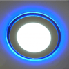 15Watt Sıva Altı Yuvarlak Camlı Led Panel Armatür (Beyaz Işık-Mavi Işık)