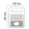 Forlife FL-3363 20Watt Solar ve usb Şarjlı Fonksiyonel Fener