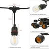220Volt 10 Adet S14 Led Ampullü 10 Metre Led Işık Seti