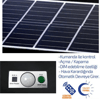 2X200Watt Güneş Enerjili Solar Çiçek Sokak Armatürü (3 Metre Direkli)