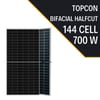 700 Watt 10BB Half Cut Monokrıstal BIFACIAL Topcon Solar Güneş Enerji Paneli (33