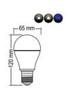 9+2W E27 Duylu 3 Renk Kademeli  (6500K-4000K-Mavi) Led Ampul