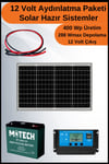 Aydınlatma Trenta Mono Solar Paket 12 Volt-400Wp