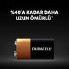 Duracell Plus Dedektör İçin 9 Volt Yassı Pil