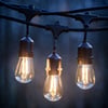 Forlife FL-3294 düğün seyyarı 220Volt 10 Adet E27 Duylu 20 Metre Kablolu Set (20 Adet S14 Led Ampul Hediyeli)