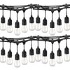 Forlife 220Volt 10 Adet E27 Duylu 20 Metre Kablolu Set (20 Adet S14 Led Ampul Hediyeli)
