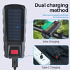 Panther PT-6020 3 Watt Solar USB Şarjlı Korna + Bisiklet Feneri