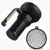Panther PT-4121 arama kurtama 50.000 Lümen 160 Watt P50 Ledli Solar + USB Şarjlı Projektör El Feneri
