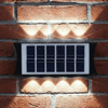 Panther haiti model Solar 8 Ledli Çift Yönlü Dekoratif Duvar Apliği (Çift Renkli)