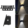 Panther Solar 8 Ledli Çift Yönlü Dekoratif Duvar lambası (Çift Renkli)