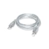 Usb-Yazıcı Kablosu 1,5 Metre ( Şeffaf )