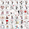 Baskılı Kese Hangover Love is The Medicine Siyah