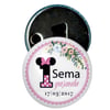 Kapak Açacak Magnet Pembe Baykuş