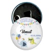 Kapak Açacak Magnet Taç Ve Kuş