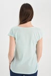 HN1256Kolları Büzgü Detaylı T-shirt