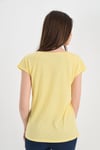 HN1256Kolları Büzgü Detaylı T-shirt