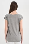 HN1256Kolları Büzgü Detaylı T-shirt