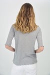 HN1323Dikiş Detaylı  Tshirt