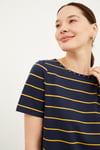 HN1336Boncuk Detaylı T-shirt