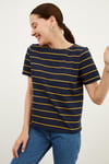 HN1336Boncuk Detaylı T-shirt