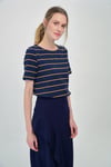 HN1336Boncuk Detaylı T-shirt