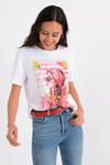 HN1607Kontrast Baskılı T-shirt