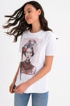 HN1609Kontrast Renklerde T-shirt