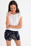 HN1644Beli Lastikli Tshirt